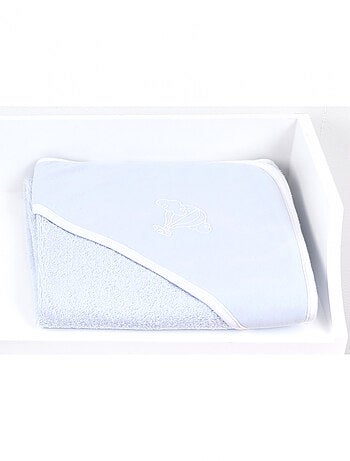 Cape de bain bébé - 100% coton biologique