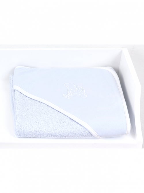 Cape de bain bébé - 100% coton biologique - Kiabi