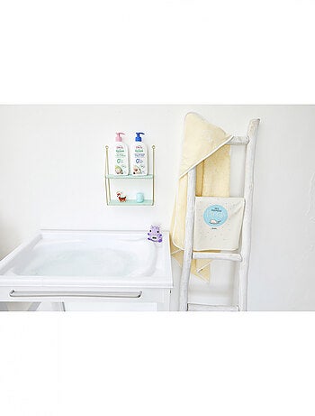 Cape de bain bébé - 100% coton biologique