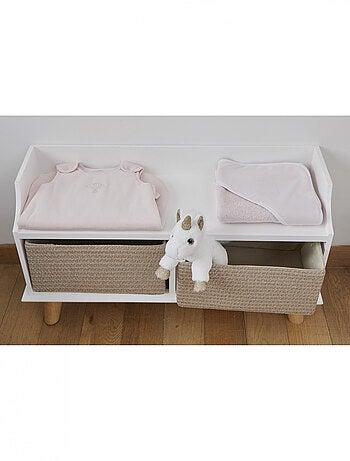Cape de bain bébé - 100% coton biologique