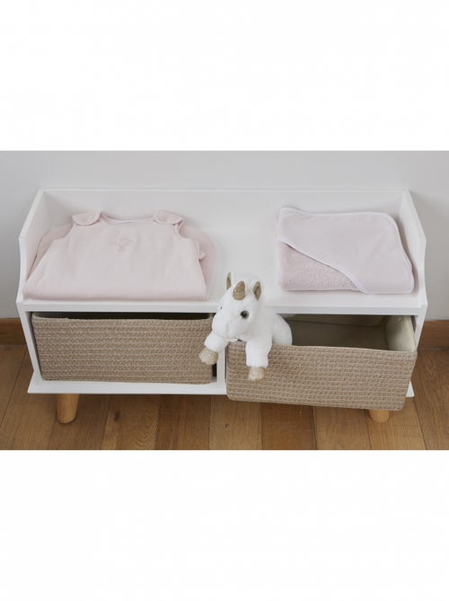 Cape de bain bébé - 100% coton biologique - Kiabi
