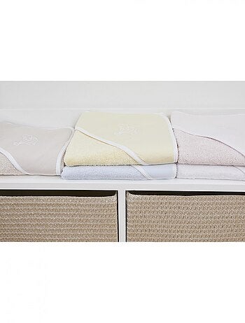 Cape de bain bébé - 100% coton biologique