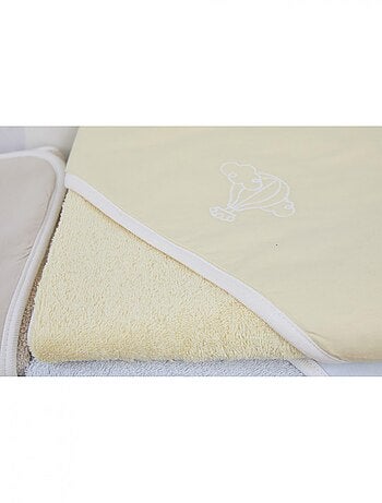 Cape de bain bébé - 100% coton biologique