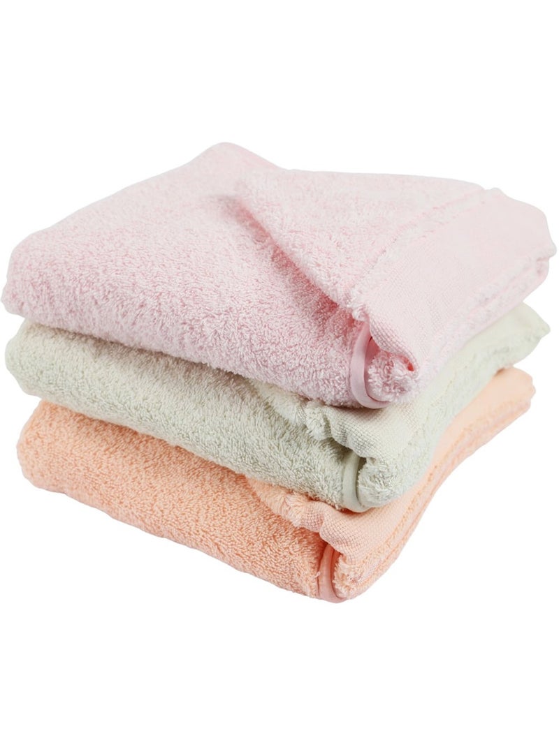 Cape de bain bébé à broder avec bande Aïda – Aidelle Saumon - Kiabi