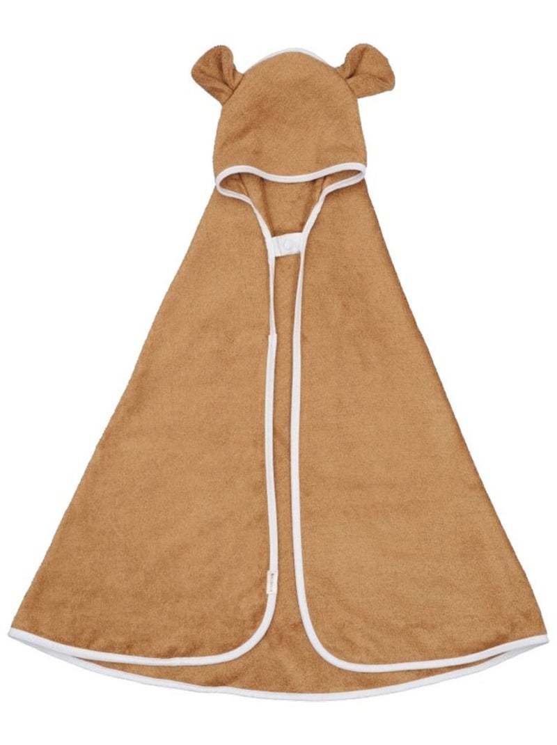 Cape de Bain Bébé Bio Jaune Ocre Jaune - Kiabi