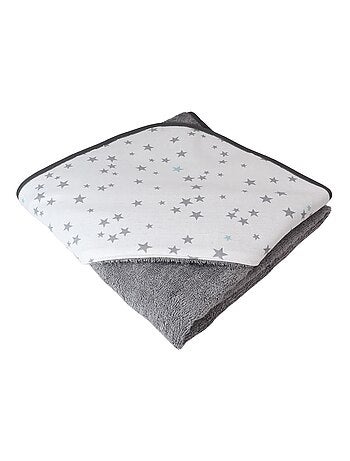 Cape de bain bébé coton éponge ÉTOILE