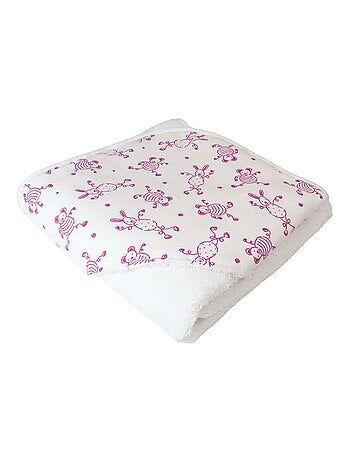 Cape de bain bébé coton éponge TOURNICOQUIN