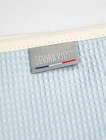 Cape de bain bébé en coton nid d'abeille SEVIRA KIDS
