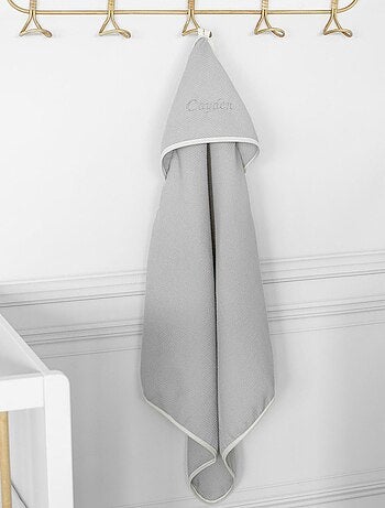 Cape de bain bébé en coton nid d'abeille SEVIRA KIDS