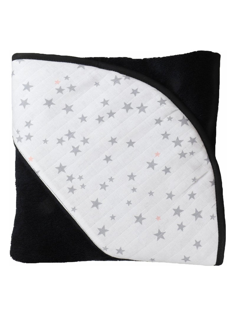 Cape de bain bébé éponge 480gr m²  ESTRELAS Noir Noir - Kiabi