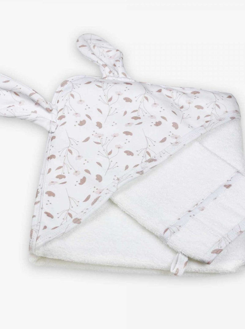 Cape De Bain Bébé Kinousses Blanc - Kiabi