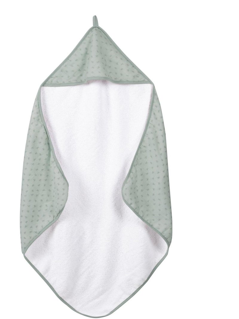 Cape de Bain Bébé "Lil Planet" - 100% Coton bio OEKOTEX - 'ROBA' Vert - Kiabi