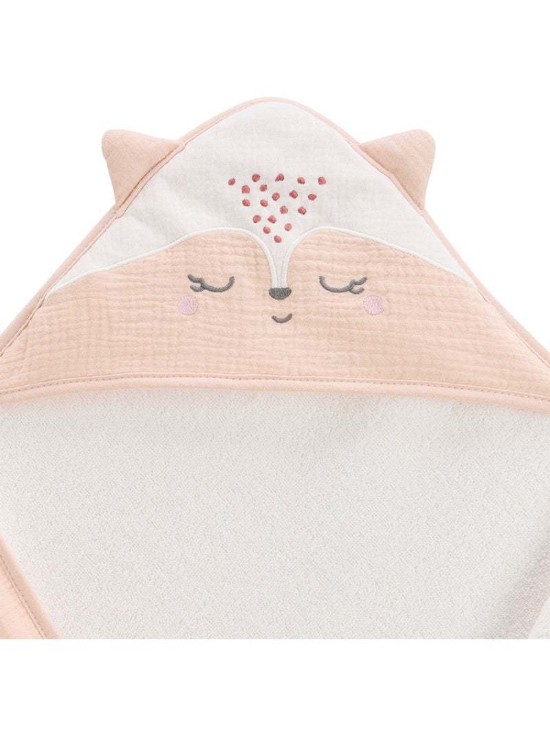 Cape de bain bébé Louison Ecru - Kiabi