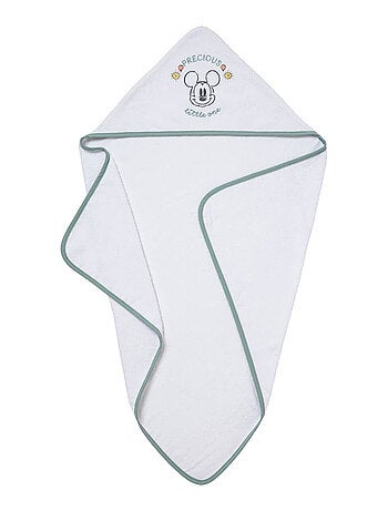 Cape de bain bébé Naissance en Coton - Mickey Good Morning - Disney Baby
