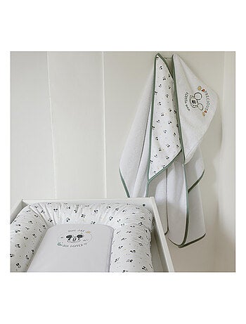 Cape de bain bébé Naissance en Coton - Mickey Good Morning - Disney Baby