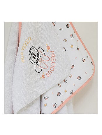 Cape de bain bébé Naissance en Coton - Mickey Good Morning - Disney Baby