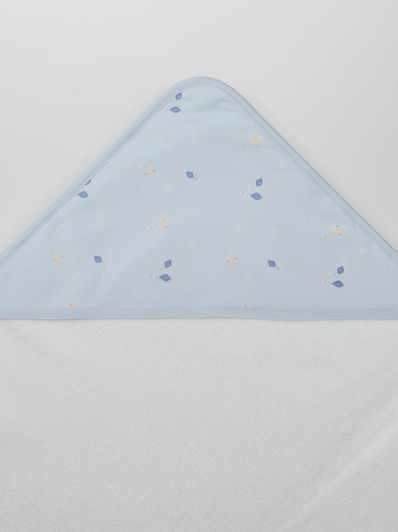 Cape de bain Bleu - Kiabi