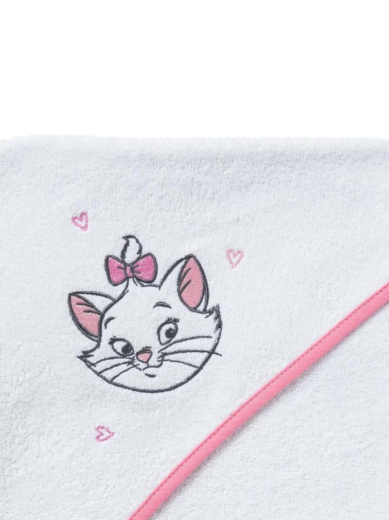 Cape de bain brodée Marie - 75x75 cm Rose - Kiabi