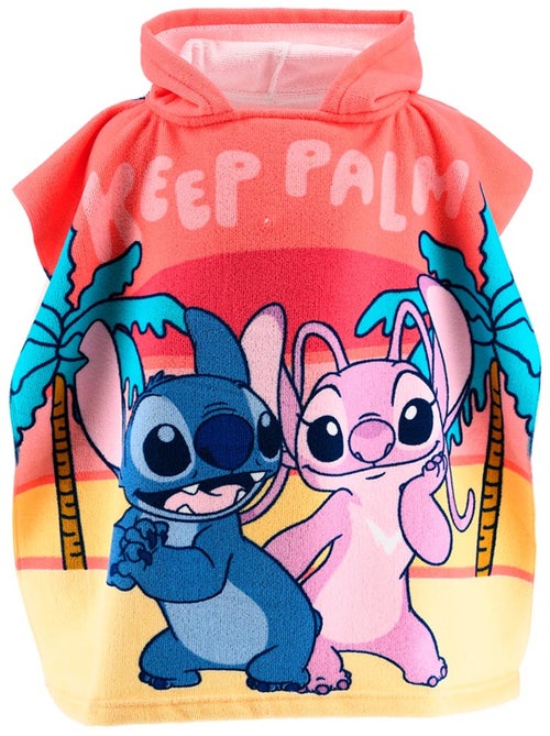 Cape de Bain Capuche Lilo et Stich   | Licence Officielle - Kiabi