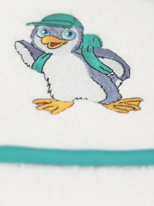 Cape de bain coton éponge 400gr m_ PINGOUIN - Kiabi