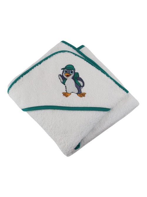Cape de bain coton ?ponge 400gr m_ PINGOUIN - Kiabi