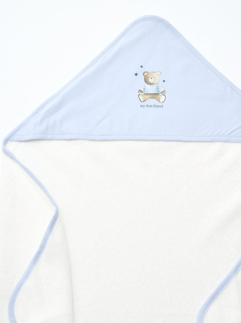 Cape de bain dino Bleu - Kiabi