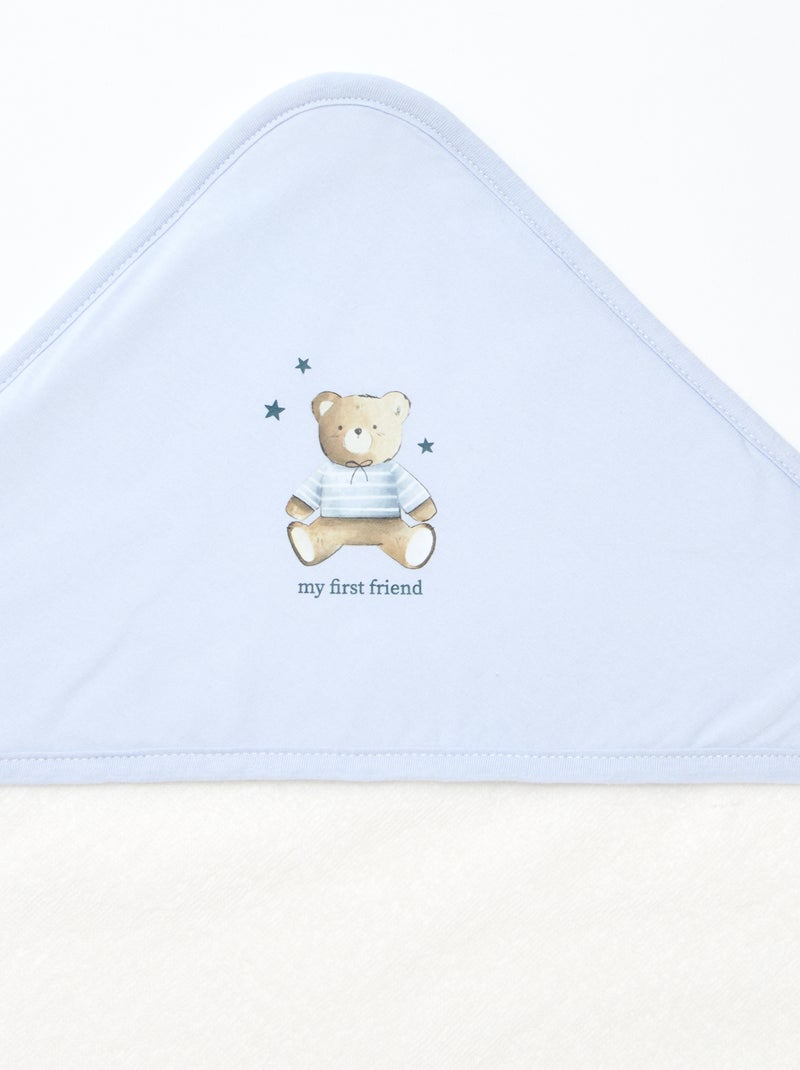 Cape de bain dino Bleu - Kiabi