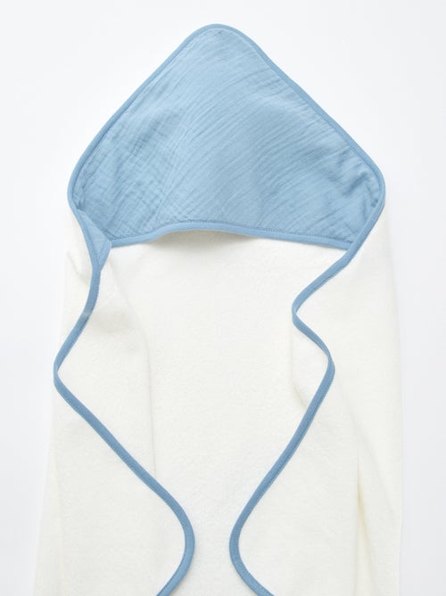 Cape de bain en coton 62 x 104 cm - Kiabi