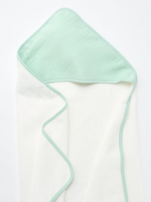 Cape de bain en coton 62 x 104 cm - Kiabi