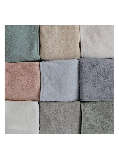Cape de bain en coton bio Moss - Kiabi