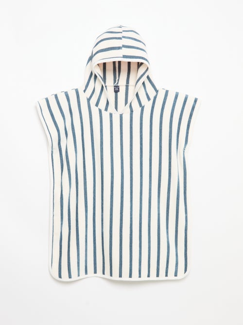 Cape de bain en coton - Kiabi