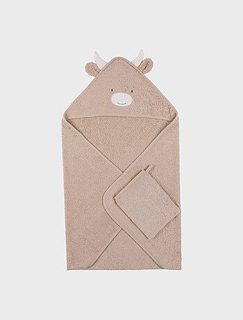 Cape de bain en éponge 75x75 cm Noukie's