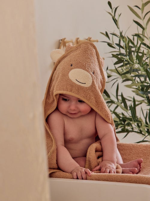 Cape de bain en éponge 75x75 cm Noukie's - Kiabi Cape de bain en éponge 75x75 cm Noukie's - Kiabi