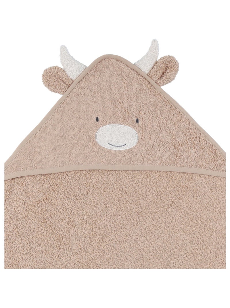 Cape de bain en éponge 75x75 cm Noukie's Beige - Kiabi