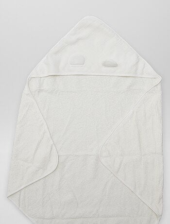 Cape de bain en éponge