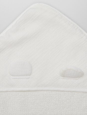 Cape de bain en éponge