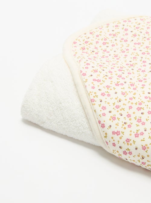 Cape de bain en éponge et jersey - Kiabi Cape de bain en éponge et jersey - Kiabi