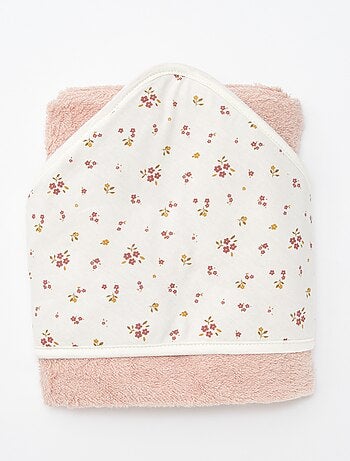 Cape de bain en éponge imprimée - 75 x 75 cm