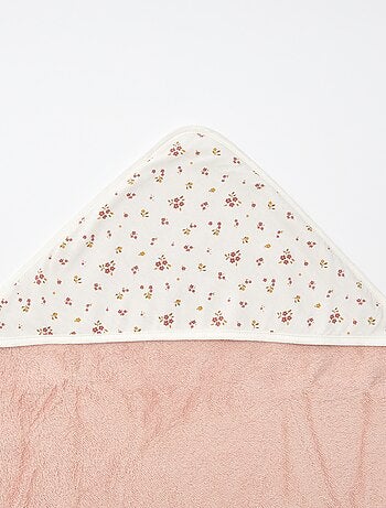 Cape de bain en éponge imprimée - 75 x 75 cm