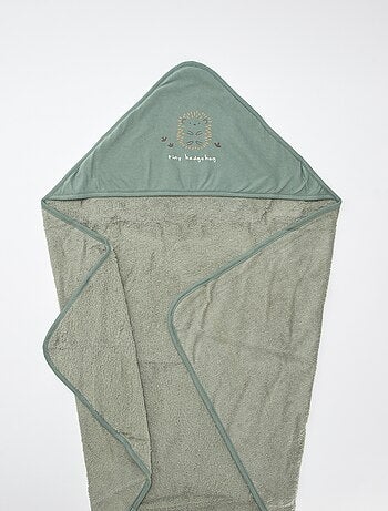 Cape de bain en éponge imprimée - 75 x 75 cm