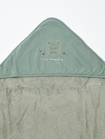 Cape de bain en éponge imprimée - 75 x 75 cm