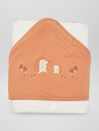 Cape de bain en éponge