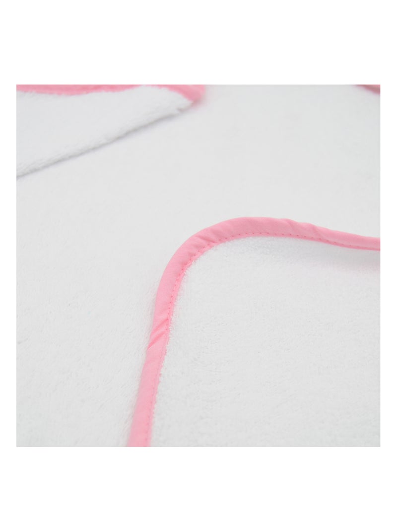 Cape de bain en éponge Minnie Rose fushia - Kiabi