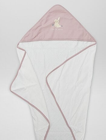 Cape de bain en éponge