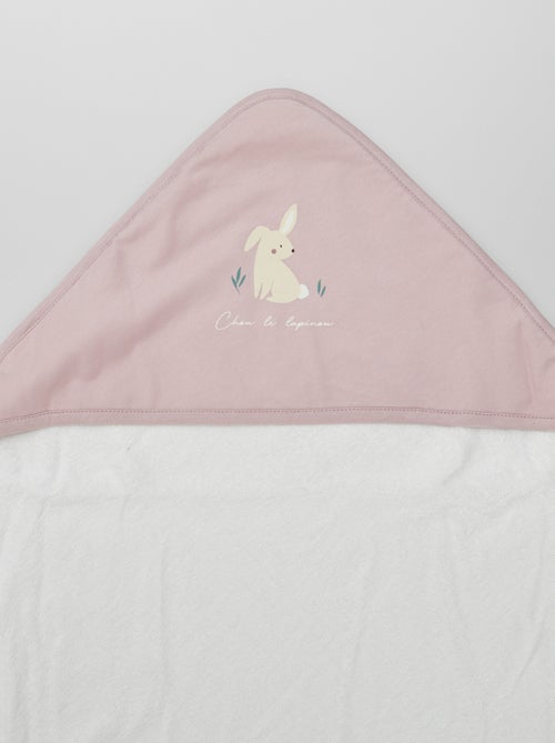 Cape de bain en éponge - Kiabi