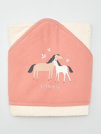 Cape de bain en éponge