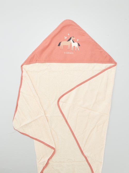 Cape de bain en éponge - Kiabi