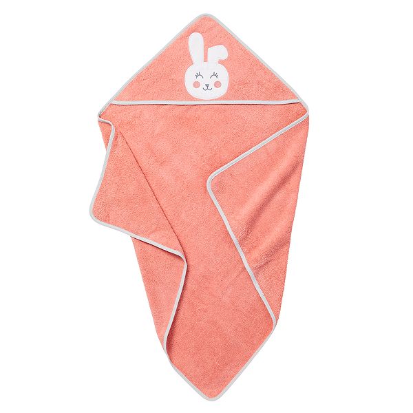 Cape De Bain En Eponge Bebe Fille Rose Kiabi 16 00