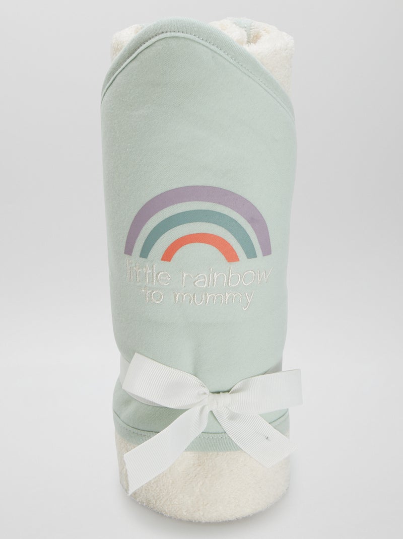 Cape de bain en éponge Rouge - Kiabi