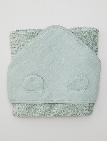 Cape de bain en éponge